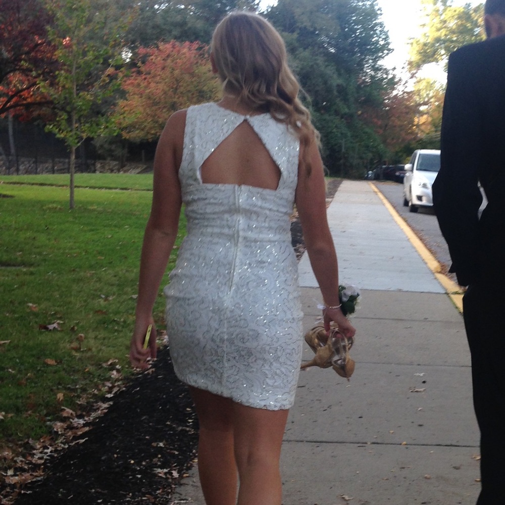 White Formal Dress